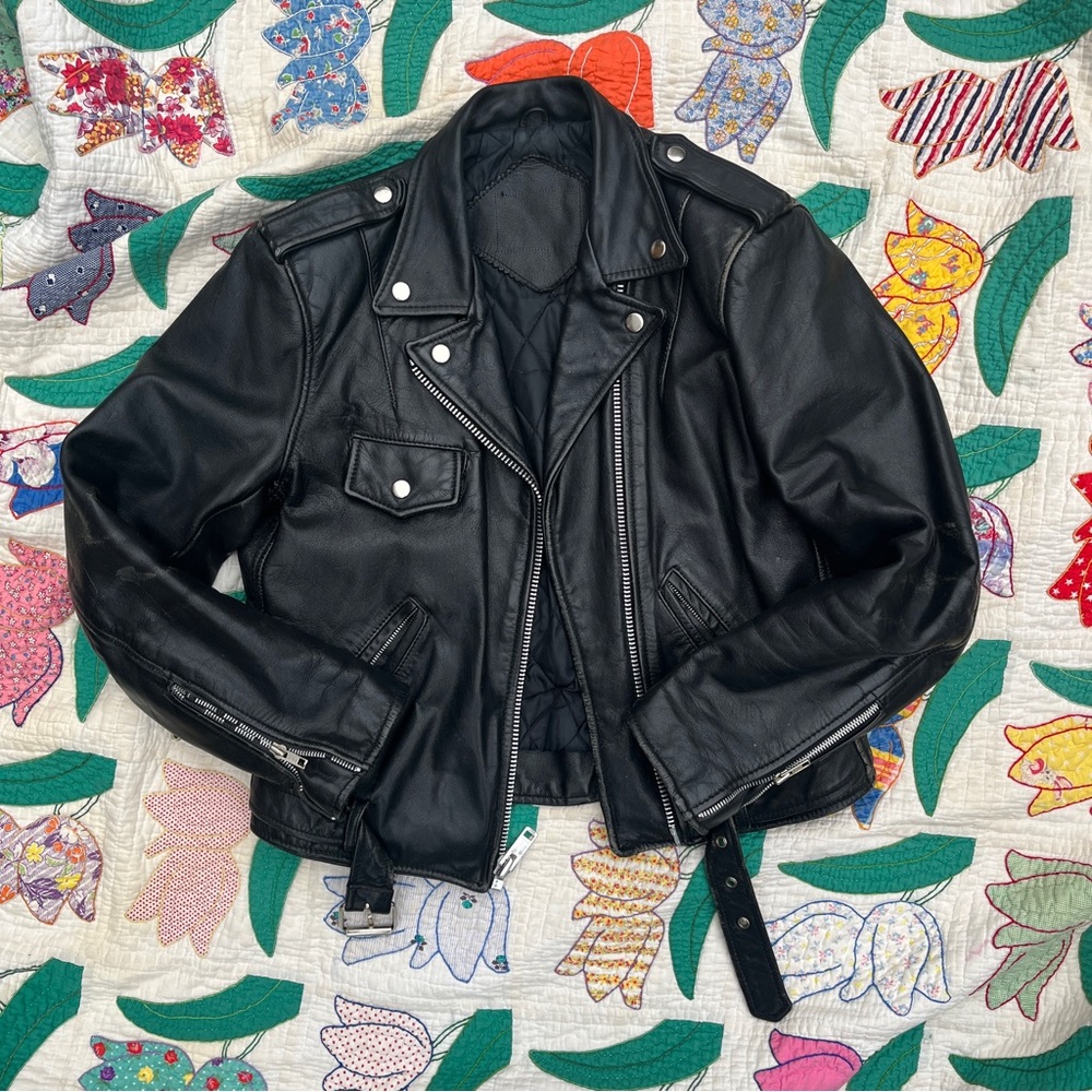 Vintage leather jacket